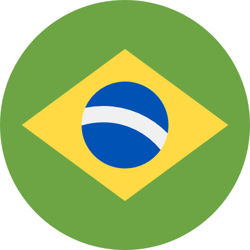 ícone da bandeira do Brasil