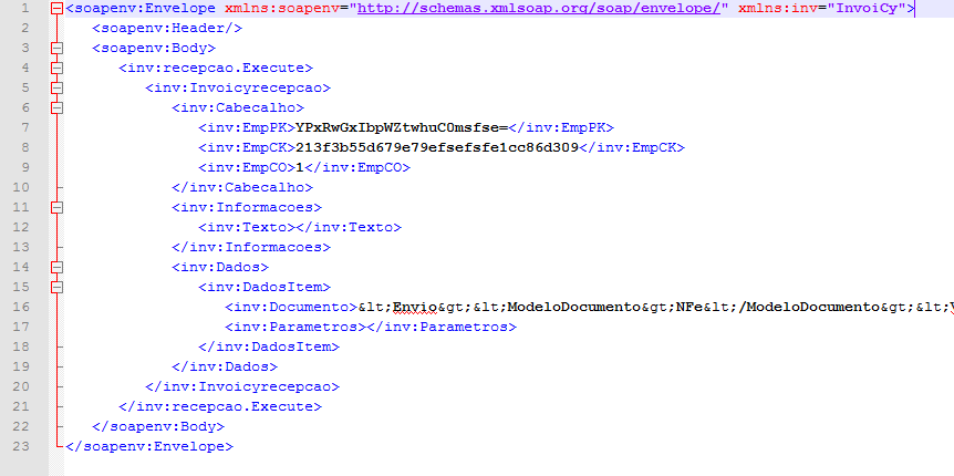 Integração com o InvoiCy