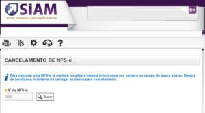 Cancelamento de NFS-e