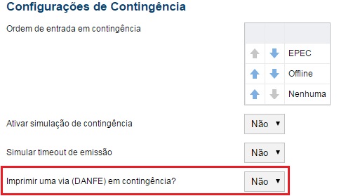 Configurações
