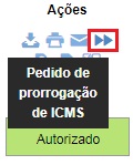 Pedido de prorrogação