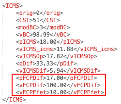 ICMS Diferido em Operações com FCP NT 2020.005