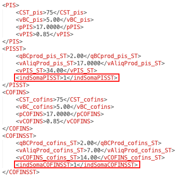 PIS e COFINS ST NT 2020.005
