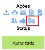 A imagem mostra o ícone do evento.