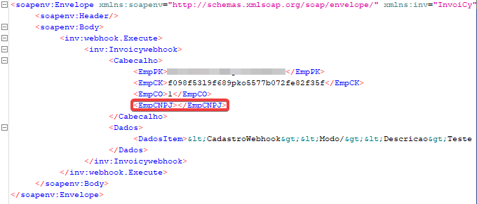 Cadastro de WebHook para parceiros